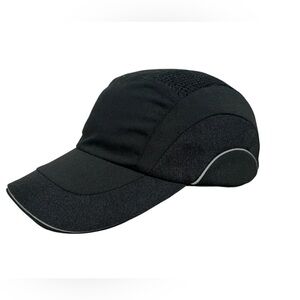 JSP HardCap Bump Cap A1+ Long Brim - Black Size 53-63cm